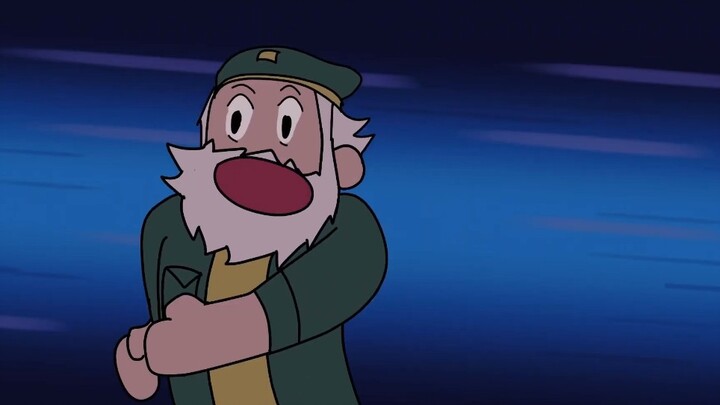 Romantic World, animation "The Evil Old Man"