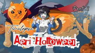 Timelapse: Aeri Halloween Part 2 (Background)