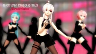 MMD สาวตาสีน้ำตาล - Abracadabra (HakuLukaMiku)