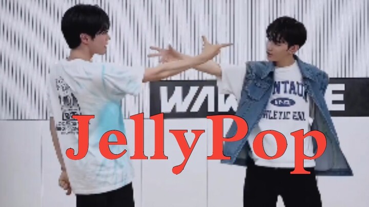 【ZB1】Zhang Hao & Cheng Hanbin – Latihan Tari Jelly Pop di Ruang Rehearsal