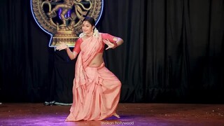 ACTRESS MOKSHAs LATEST HOT CLASSICAL DANCE STAGE PERFORMANCE