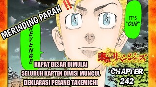 TOKYO REVENGERS CHAPTER 242 Full - DEKLARASI PERANG TAKEMICHI - TOKYO MANJI VS KANTO MANJI !!