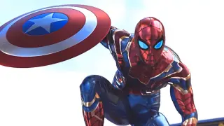 Did you watch the Spider-Man vs. Dad Iron Man vs. Captain America scene the same as me?