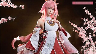 [Toko Rumah Meong] Yae Miko Cosplay Tutorial Berpakaian