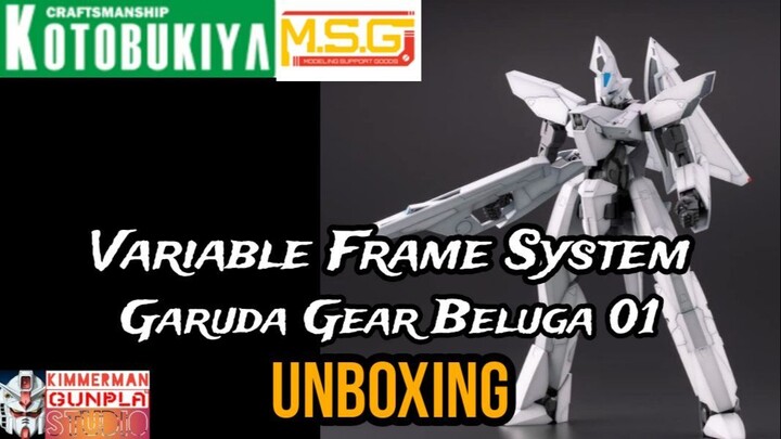 Kotobukiya - M.S.G Garuda Gear Beluga System 1/100 Scale - UNBOXING [011]