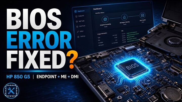 BIOS Repair Master Pro Analyzer _ Fixer Auto ME Clean, DMI Transfer