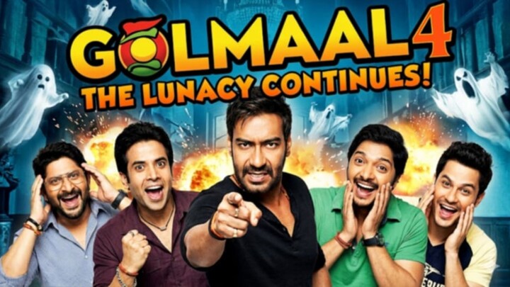 Golmaal 4_Ajay Devgn_Arshad Warsi_Kunal Keemu_Sreyash Talpade
