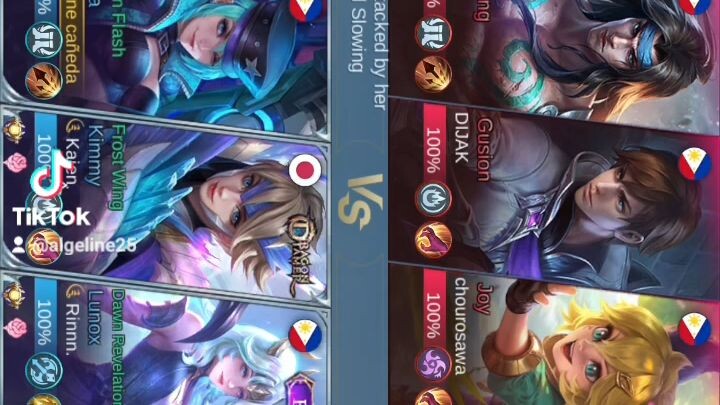 Mobile legend Bang bang practice