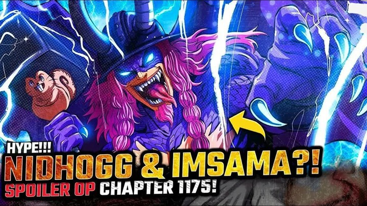 FULL SPOILER ONE PIECE 1175 -  DOWN THOR RIFLE - ! IMU-SAMA GEMETAR - ! NIDHOGG & RAHASIA 800 TAHUN