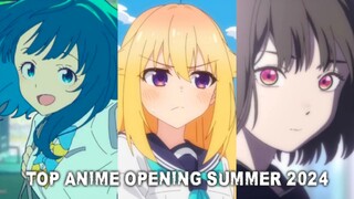 My Top 40 Anime Openings Summer 2024
