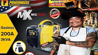 POWERHOUSE USA MIGWIELD 200Tech Gasless || Unboxing & Review