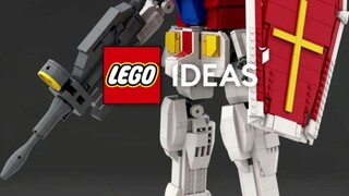 Lego Gundam must pass if it gets 10,000 votes in support!