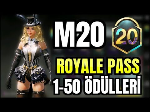 M20 ROYALE PASS ÖDÜLLERİ | 1-50 LEVEL ROYALE PASS ÖDÜLLERİ | M20 RP | M19 RP | 2.4 | PUBG MOBILE