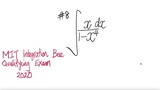 #8 2020 MIT Integration Bee Quali Exam: integral  ∫x/(1-x^4) dx
