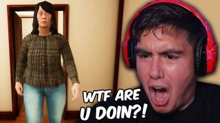 IM HOME ALONE & SHE RANG MY DOORBELL LATE AT NIGHT AND ISNT LEAVING WITHOUT ME?! | Free Random Games
