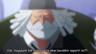 One Piece Episode 1104 Subtittle Indonesia - Kemunculan Gorosei Saint Jaygarcia Saturn!!