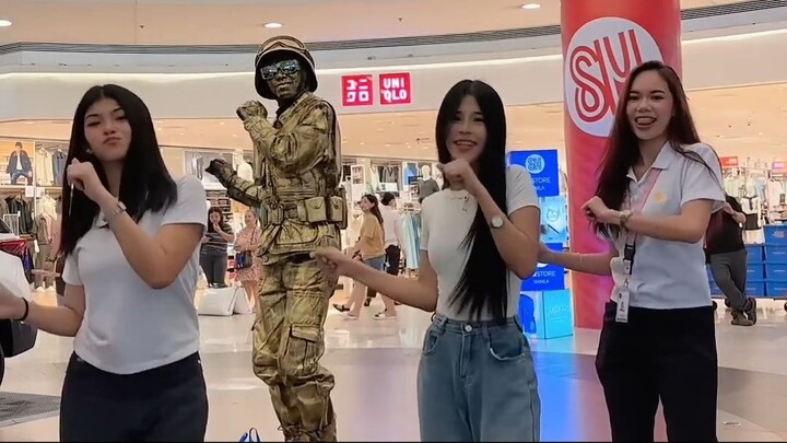 Their Dance Was So Good Even the Statue Came Alive! ✨