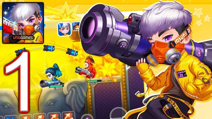 Ballistic Hero VNG: Tutorial & Gameplay Walkthrough Part 1 (iOS/Android Gameplay)