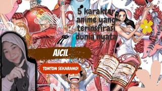 5 karakter anime yang terinspirasi dari dunia nyata