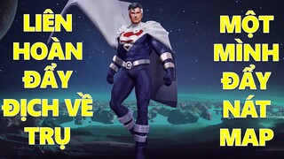 Liên hoàn đẩy team bạn về trụ Superman một mình đẩy nát cả map - trùm sp rank cao