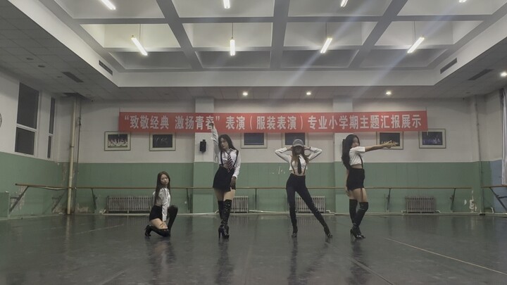 内娱得看大学生翻跳二代女团girlsday期待练习室