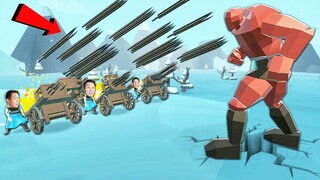 NẾU SLENDERMAN THÍ NGHIỆM BẮN 1.000.000 MŨI TÊN VÀO NGƯỜI ĐẤT SÉT KHỔNG LỒ | Thử Thách SlenderMan