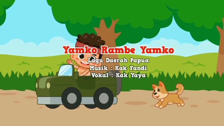 lagu anak-anak | yamko rambe yamko | lagu anak daerah papua