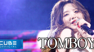 (G)I-DLE 230601 resmi merilis "TOMBOY" di panggung Universitas Kookmin