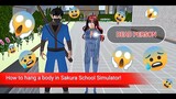 How To Hang Bodies in Sakura School Simulator! Tutorial