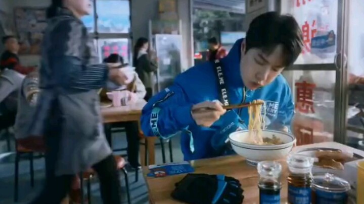 【Wang Yibo | Ele.me】Iklan baru Ele.me: Aku juga pengin punya Blue Knight No. 9785 jadi saudara!