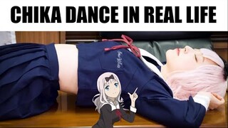 CHIKA DANCE FULL ANIME in real life Cosplay Dance Fujiwara