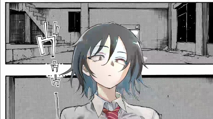 bro在学校一觉睡醒发现她在等你be like：