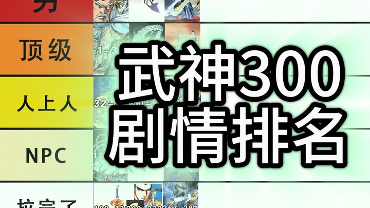 锐评武神300剧情 从夯到拉