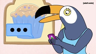 The Perfect Text | Tuca & Bertie | adult swim