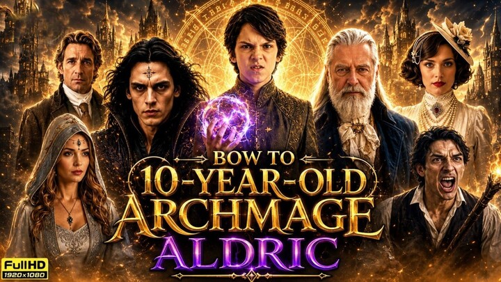 Bow 10 year old archmage aldric (full series)