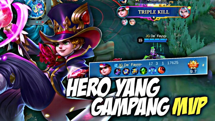 SALAH SATU JUNGLER GESIT!! KELUAR MASUK ENAK!! - Mobile Legends