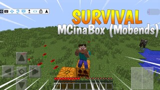 MENCOBA SURVIVAL DI MCinaBox (Minecraft Mobends) !!! Susaaaaahnyaaaa  AAAAAAAAA....😡