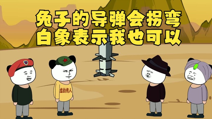 兔子的导弹会拐弯，白象表示我也可以