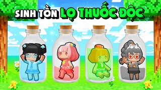 Mèo Simmy Thử Thách 24H Sinh Tồn Trong "LỌ THUỐC ĐỘC" Trong Mini World