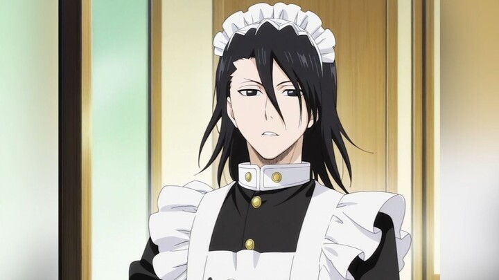 [BLEACH] Even in the Living World, Byakuya Still Has to Do the Cleaning!