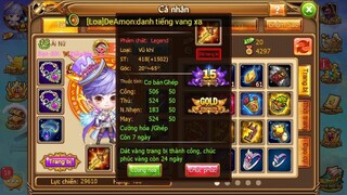 Gunny Mobi| Chiêm ngưỡng Legend -Kiếm Thánh Đầu Tiên SEver 893