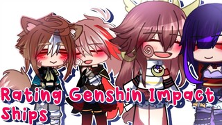 Rating Genshin Impact Ships! (NickyIsOnline) Gacha Club