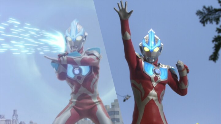 【1080P】Perhatikan keterampilan yang dikeluarkan oleh Ultraman Galaxy dengan bantuan Gelang Stelim