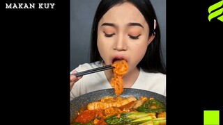 Makan seblak sambil ngemil🤤@Proteina Protemil Shop #protemilonthego #proteina #protemil #plantbased