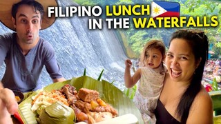 Unique Waterfalls Restaurant in the Philippines! Traditional Filipino Buffet