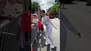 #zhaolusi Fancam Update 240518 | 2024 Olympics Torchbearer Lusi