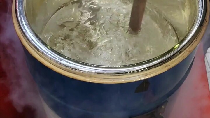 What does alcohol look like when it’s frozen into ice?