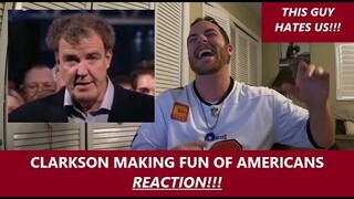 American Reacts CLARKSON MAKING FUN OF AMERICANS COMPILATION #1 Reaction