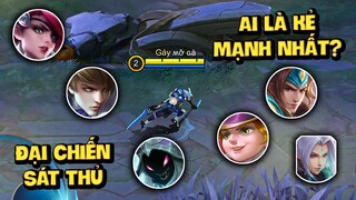 MLBB | Đại Chiến 7 Sát Thủ SABER, GUSION, HELCURT, LING, TỬ LONG, HARLEY, LESLEY: AI LÀ KẺ MẠNH NHẤT