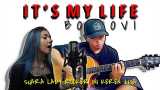 BUKAN MAIN SUARA LADY ROCKER INI | Kolaborasi Alip Ba Ta | IT'S MY LIFE - Bonjovi